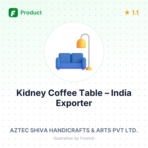 Kidney Coffee Table – summary card, no photo uploaded yet