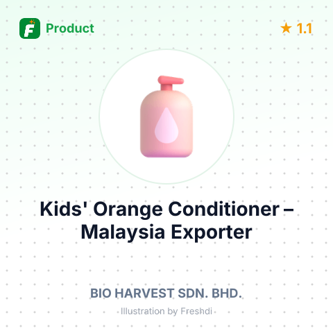 Kids' Orange Conditioner – summary card, no photo uploaded yet