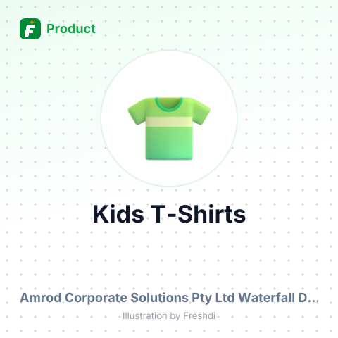 Kids T-Shirts – summary card, no photo uploaded yet
