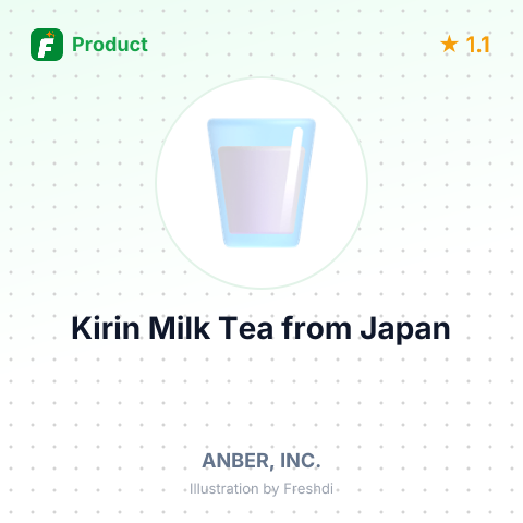 Kirin Milk Tea – summary card, no photo uploaded yet
