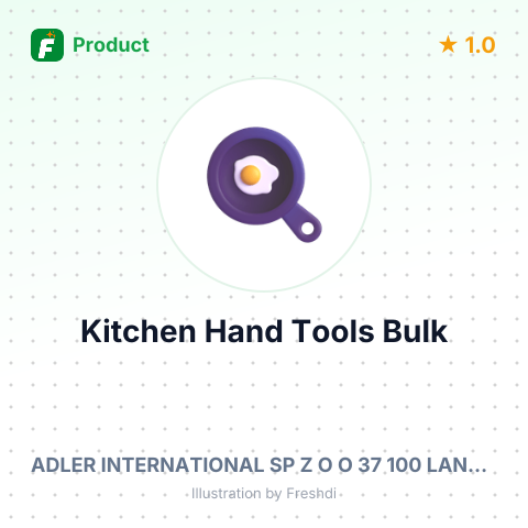 Kitchen Hand Tools Set – summary card, no photo uploaded yet
