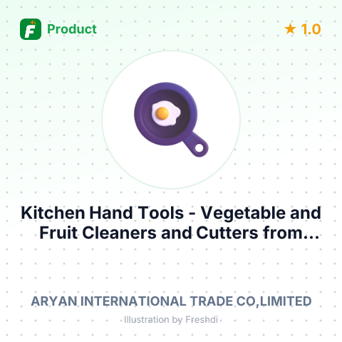 Kitchen Hand Tools - Vegetable and Fruit Cleaners and Cutters – summary card, no photo uploaded yet