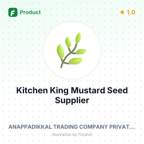 Kitchen King Mustard Seed – summary card, no photo uploaded yet