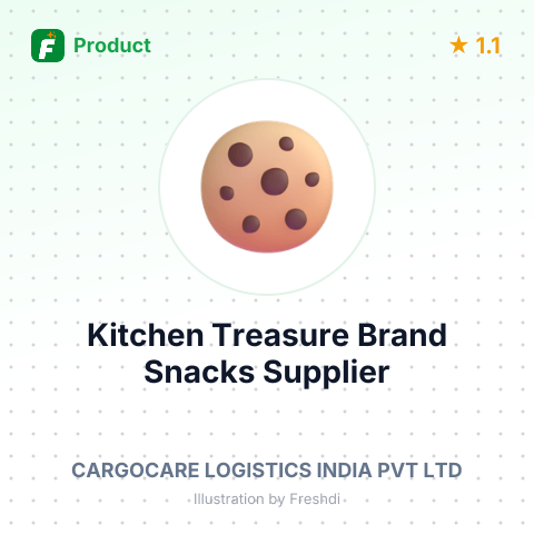 Kitchen Treasure Brand Snacks – summary card, no photo uploaded yet