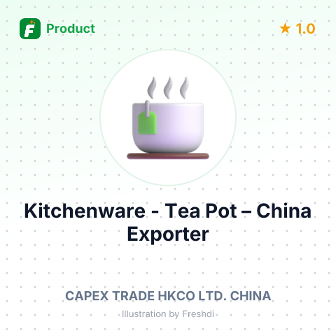 Kitchenware - Tea Pot – summary card, no photo uploaded yet