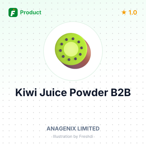 Kiwi Juice Powder – summary card, no photo uploaded yet