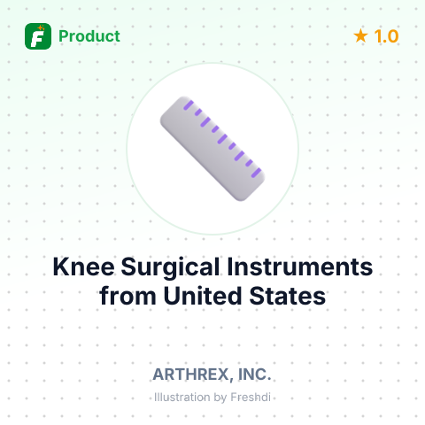 Knee Surgical Instruments – summary card, no photo uploaded yet