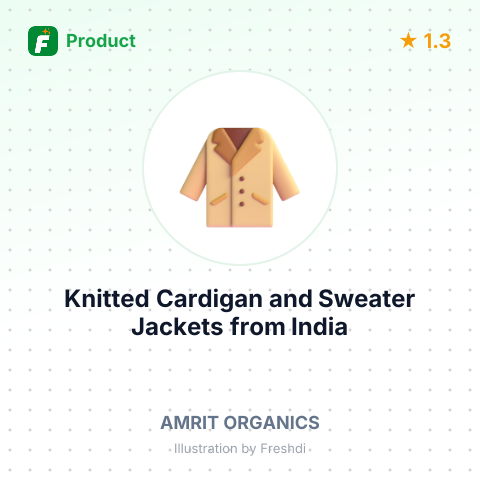 Knitted Cardigan and Sweater Jackets – summary card, no photo uploaded yet