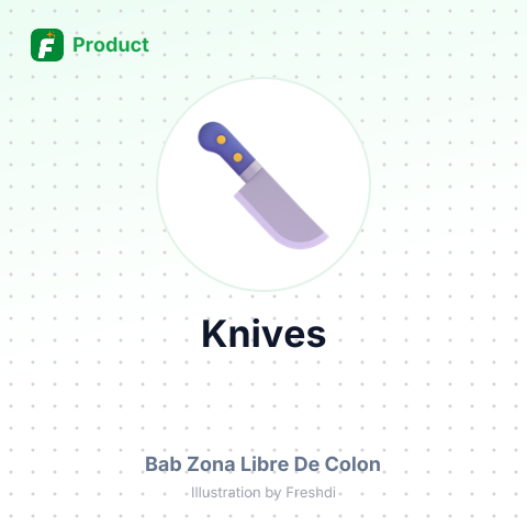 Knives – summary card, no photo uploaded yet