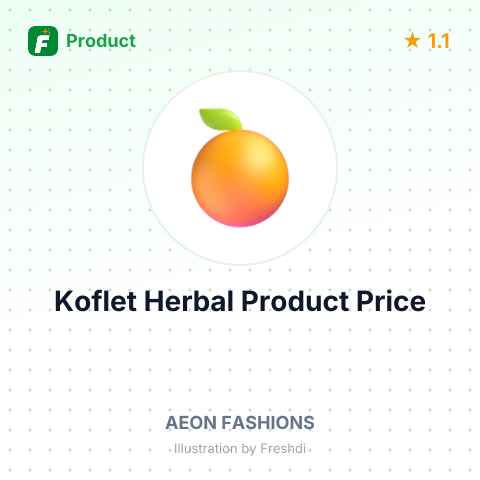 Koflet H Orange Herbal Product – summary card, no photo uploaded yet