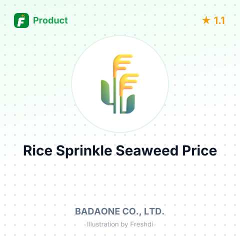 Korean Rice Sprinkle Seaweed Traditional Flavor – summary card, no photo uploaded yet