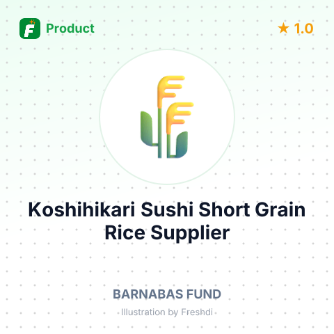 Koshihikari Sushi Short Grain Rice – summary card, no photo uploaded yet