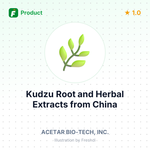 Kudzu Root and Herbal Extracts – summary card, no photo uploaded yet