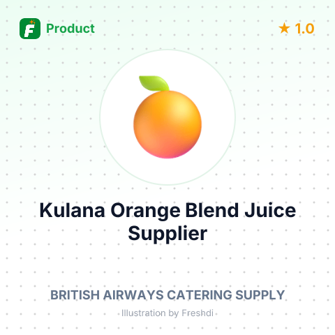 Kulana Orange Blend Juice – summary card, no photo uploaded yet