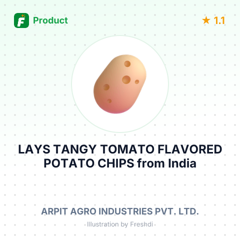 LAYS TANGY TOMATO FLAVORED POTATO CHIPS – summary card, no photo uploaded yet