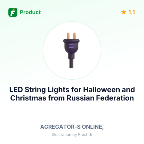 LED String Lights for Halloween and Christmas – summary card, no photo uploaded yet