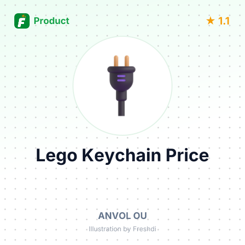 LEGO Keychain with LED-light Banana Guy – summary card, no photo uploaded yet