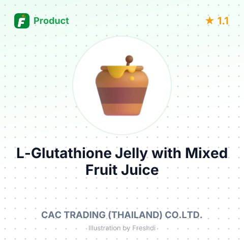 L-Glutathione Jelly with Mixed Fruit Juice – summary card, no photo uploaded yet