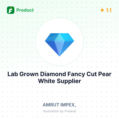 Lab Grown Diamond Fancy Cut Pear White – summary card, no photo uploaded yet