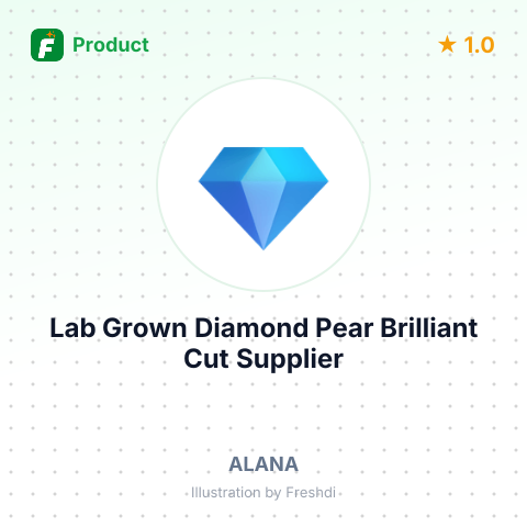 Lab Grown Diamond Pear Brilliant Cut – summary card, no photo uploaded yet
