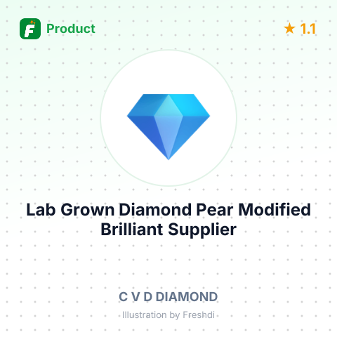 Lab Grown Diamond Pear Modified Brilliant – summary card, no photo uploaded yet
