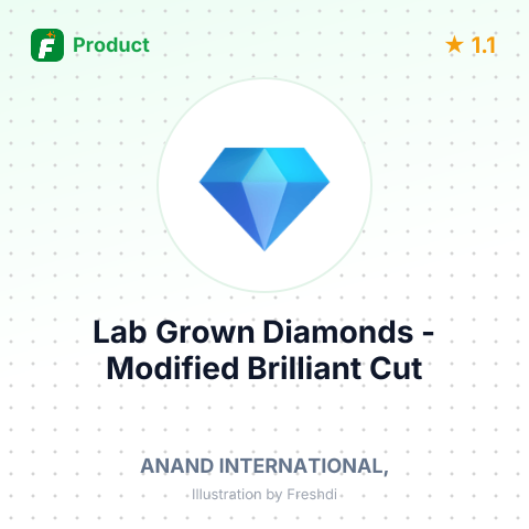 Lab Grown Diamonds - Modified Brilliant Cut – summary card, no photo uploaded yet