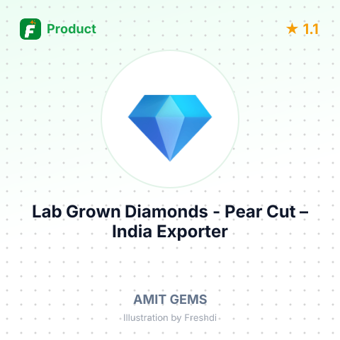 Lab Grown Diamonds - Pear Cut – summary card, no photo uploaded yet