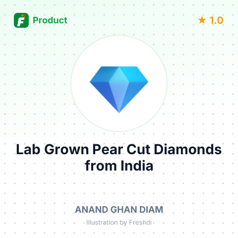Lab Grown Pear Cut Diamonds – summary card, no photo uploaded yet