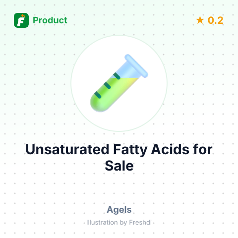 Laboratory Grade Unsaturated Fatty Acids – summary card, no photo uploaded yet