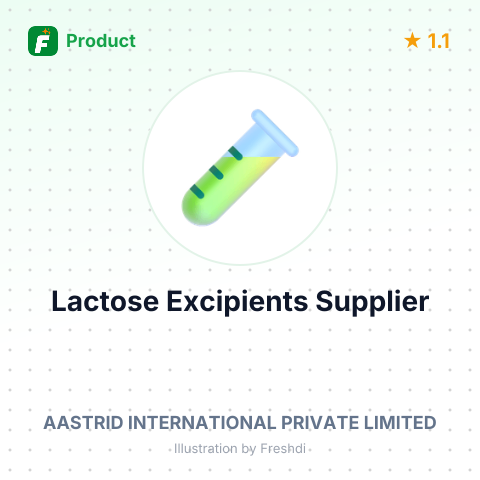 Lactose Excipients – summary card, no photo uploaded yet