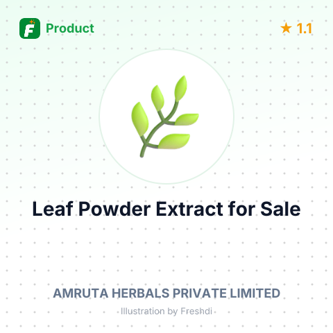 Lagerstroemia Speciosa Leaf Powder Extract 1% – summary card, no photo uploaded yet