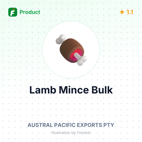 Lamb Mince – summary card, no photo uploaded yet