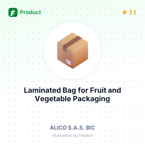 Laminated Bag for Fruit and Vegetable Packaging – summary card, no photo uploaded yet