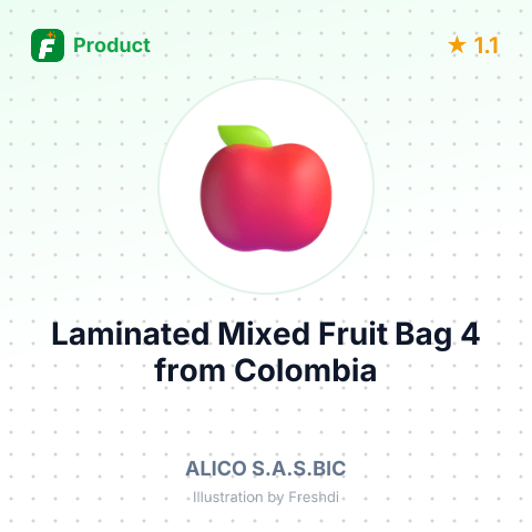 Laminated Mixed Fruit Bag 4 – summary card, no photo uploaded yet
