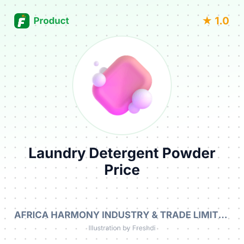 Laundry Detergent Powder - Lemon Scent – summary card, no photo uploaded yet
