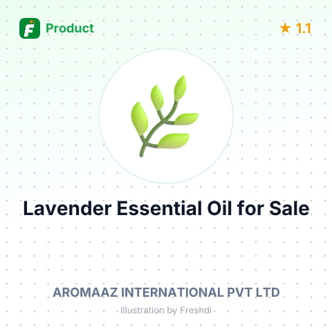 Lavender Essential Oil – summary card, no photo uploaded yet