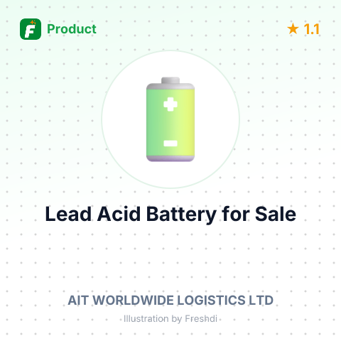 Lead Acid Battery – summary card, no photo uploaded yet