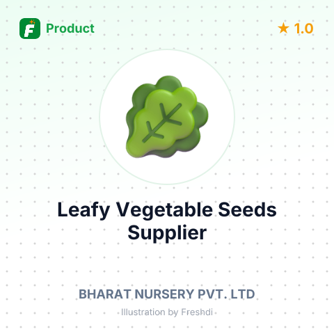 Leafy Vegetable Seeds – summary card, no photo uploaded yet