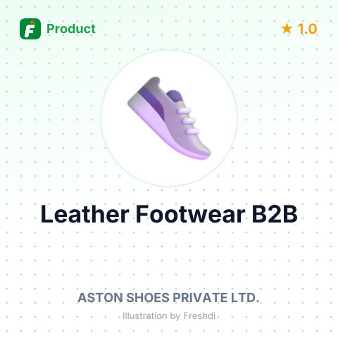 Leather Footwear – summary card, no photo uploaded yet