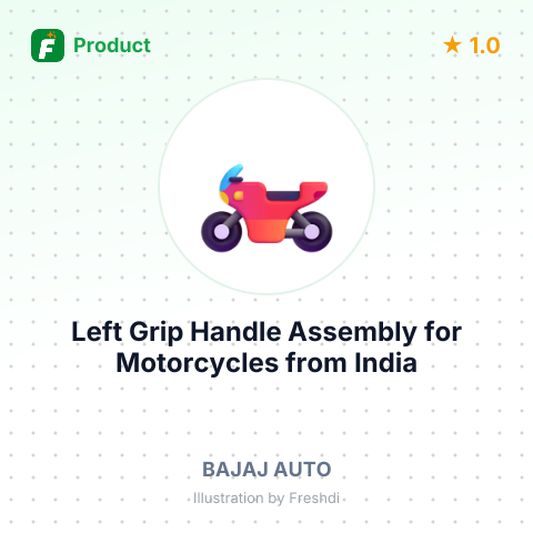 Left Grip Handle Assembly for Motorcycles – summary card, no photo uploaded yet