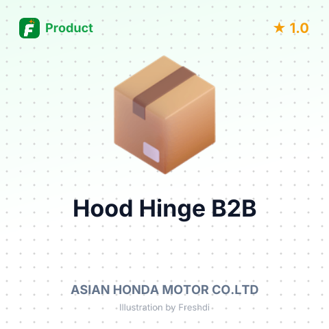 Left Hood Hinge for Honda Civic – summary card, no photo uploaded yet