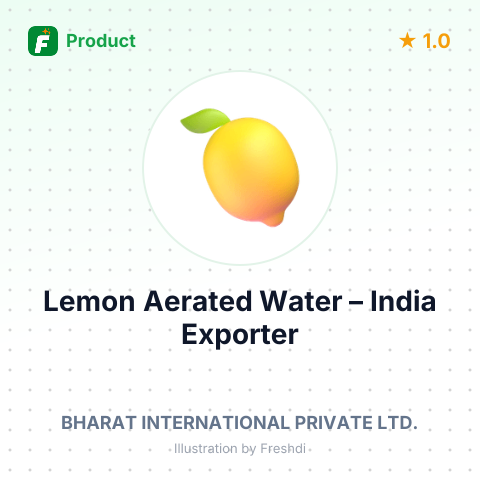 Lemon Aerated Water – summary card, no photo uploaded yet