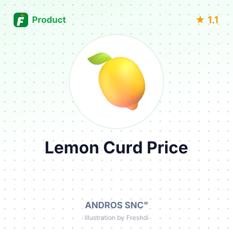 Lemon Curd – summary card, no photo uploaded yet