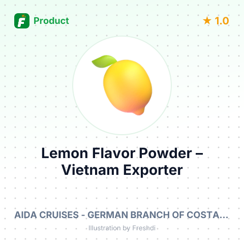 Lemon Flavor Powder – summary card, no photo uploaded yet