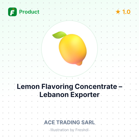 Lemon Flavoring Concentrate – summary card, no photo uploaded yet