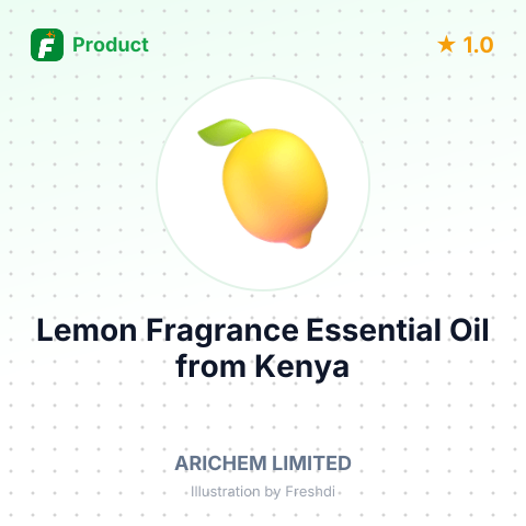 Lemon Fragrance Essential Oil – summary card, no photo uploaded yet