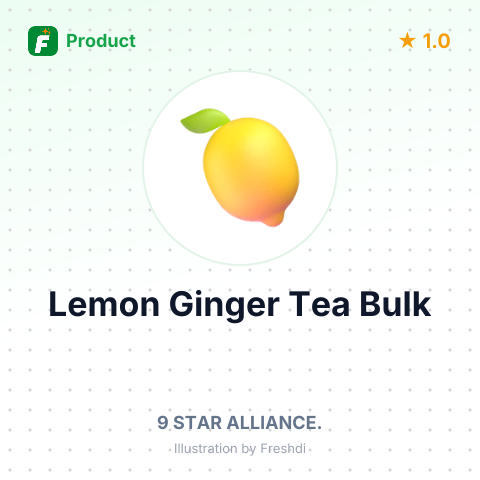 Lemon Ginger Tea – summary card, no photo uploaded yet