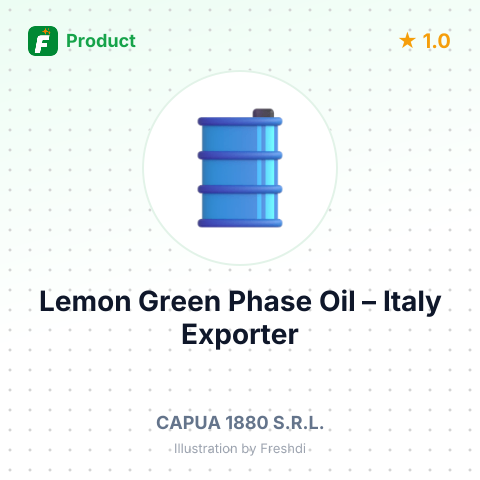 Lemon Green Phase Oil – summary card, no photo uploaded yet
