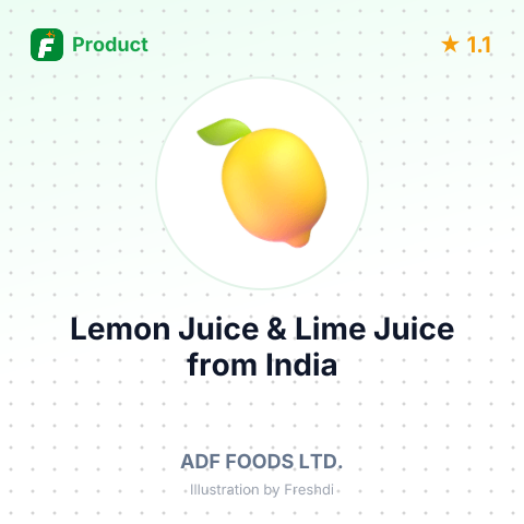 Lemon Juice & Lime Juice – summary card, no photo uploaded yet