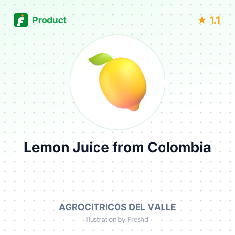 Lemon Juice – summary card, no photo uploaded yet